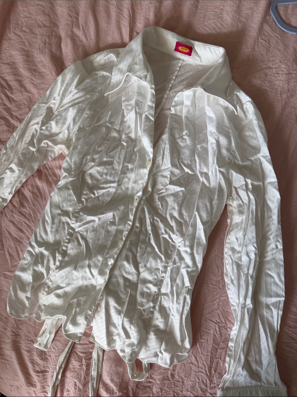 White Button-Front Women's Lightweight Blazer - Casual to Smart